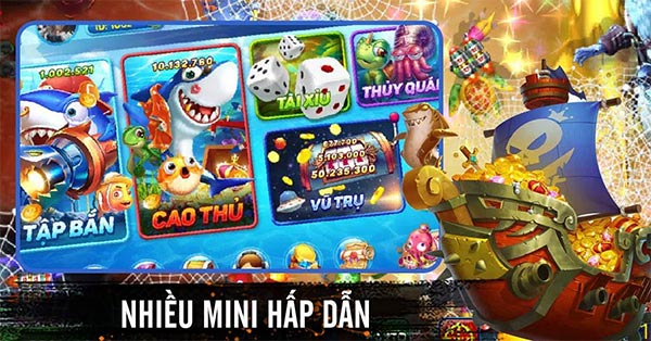 Game bắn cá 365 còn có nhiều mini game đi kèm Game bắn cá 365 còn có nhiều mini game đi kèm