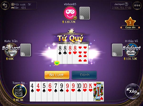 Tìm hiểu sơ lược về game bài tiến lên Tìm hiểu sơ lược về game bài tiến lên